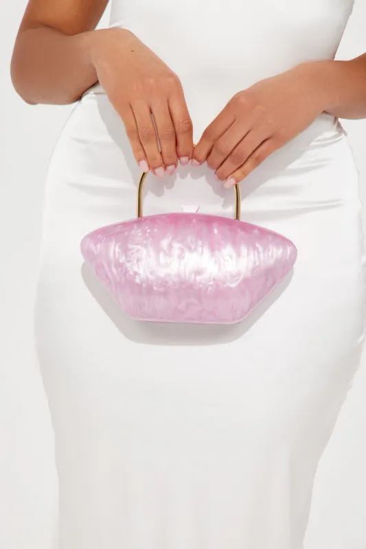 Swirling Through The Day Clutch - Pink sold by Fashion Nova