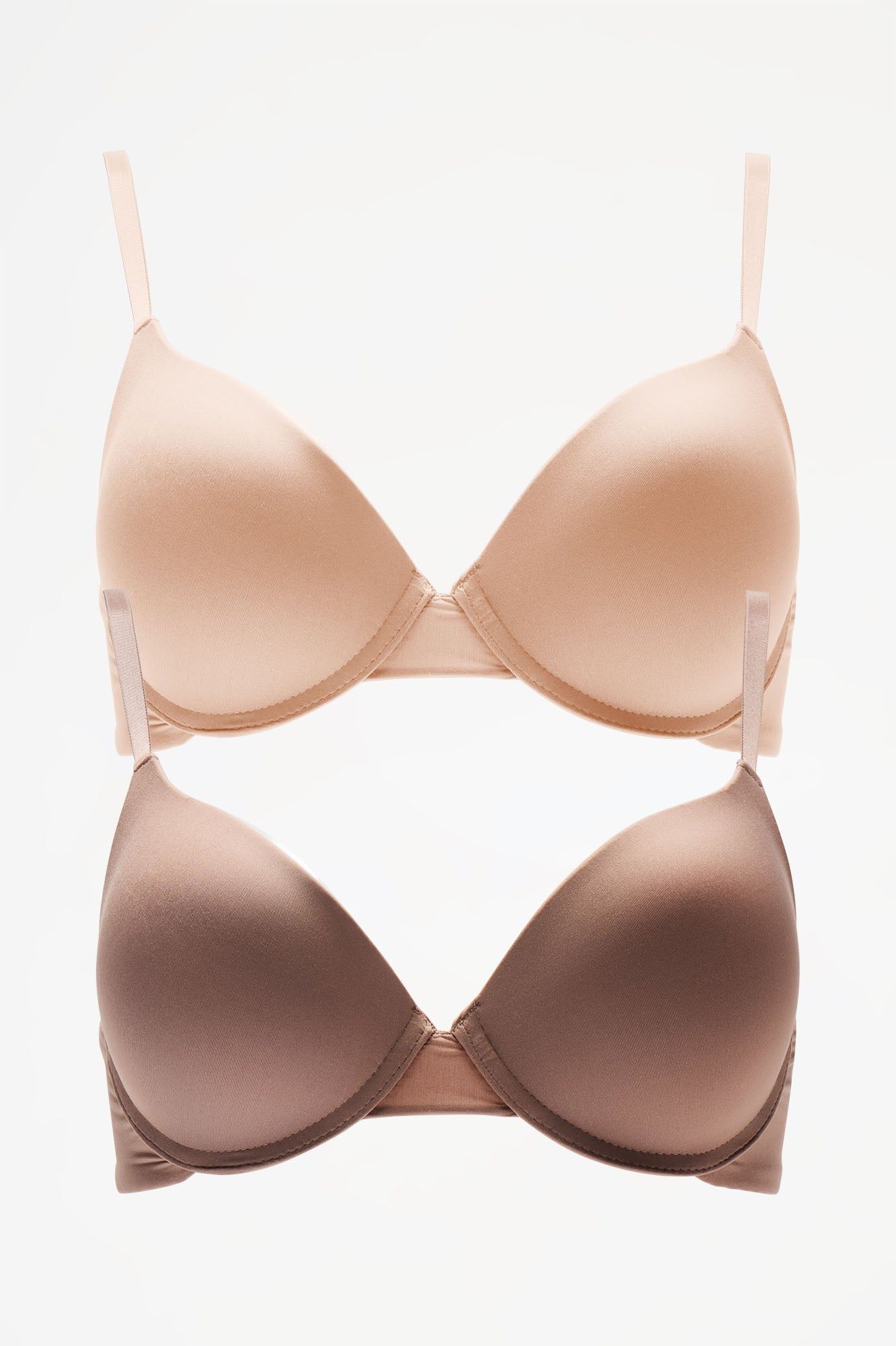 Fits Anybody 2 Pack Push Up Bras - Brown/combo sold by Fashion Nova product image thumbnail 4