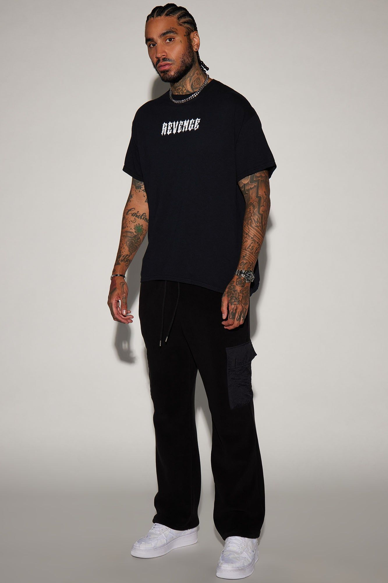 Revenge Lost Saint Short Sleeve Tee - Black sold by Fashion Nova product image thumbnail 2