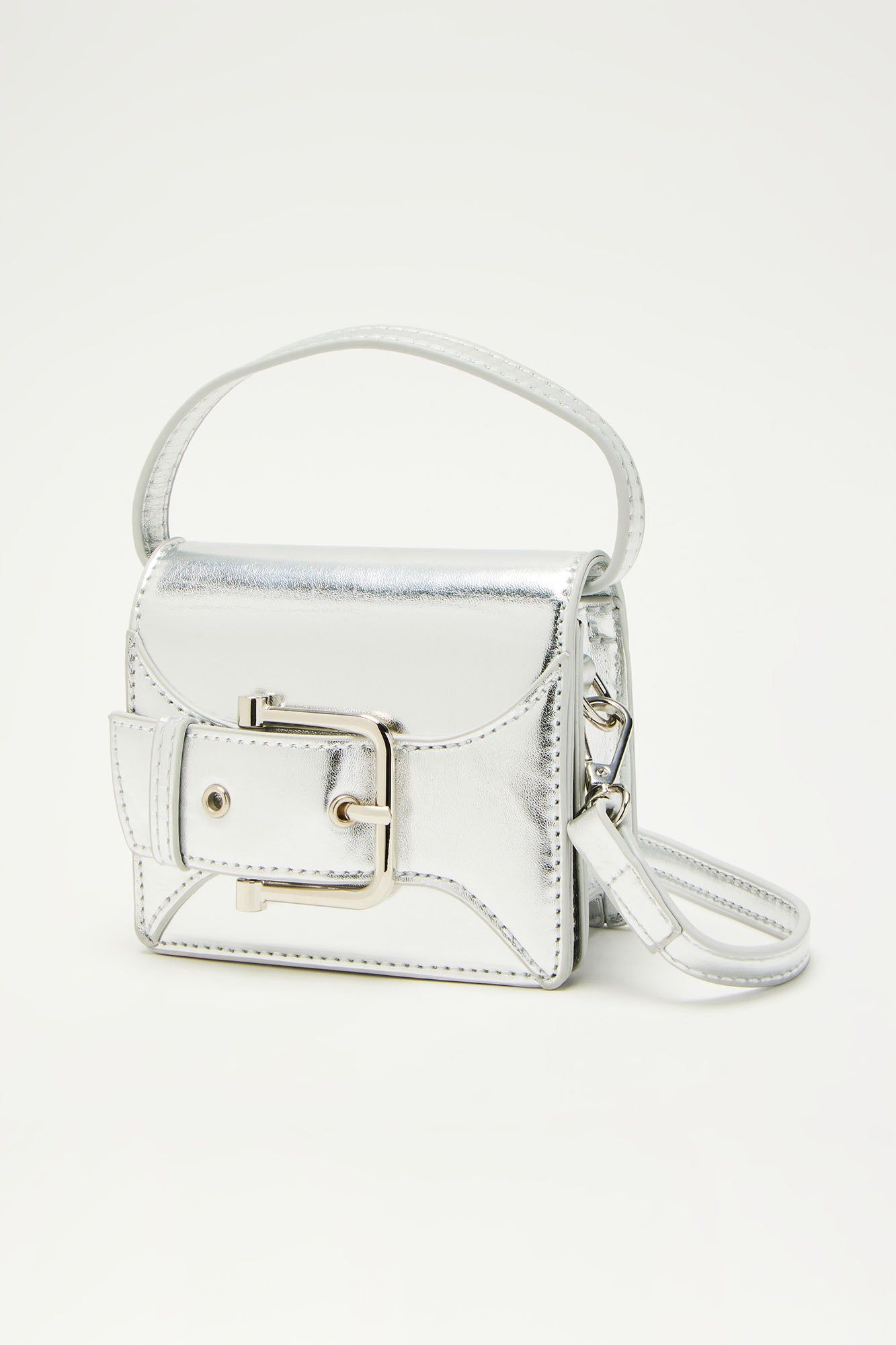 Secure The Handbag - Silver sold by Fashion Nova product image thumbnail 4