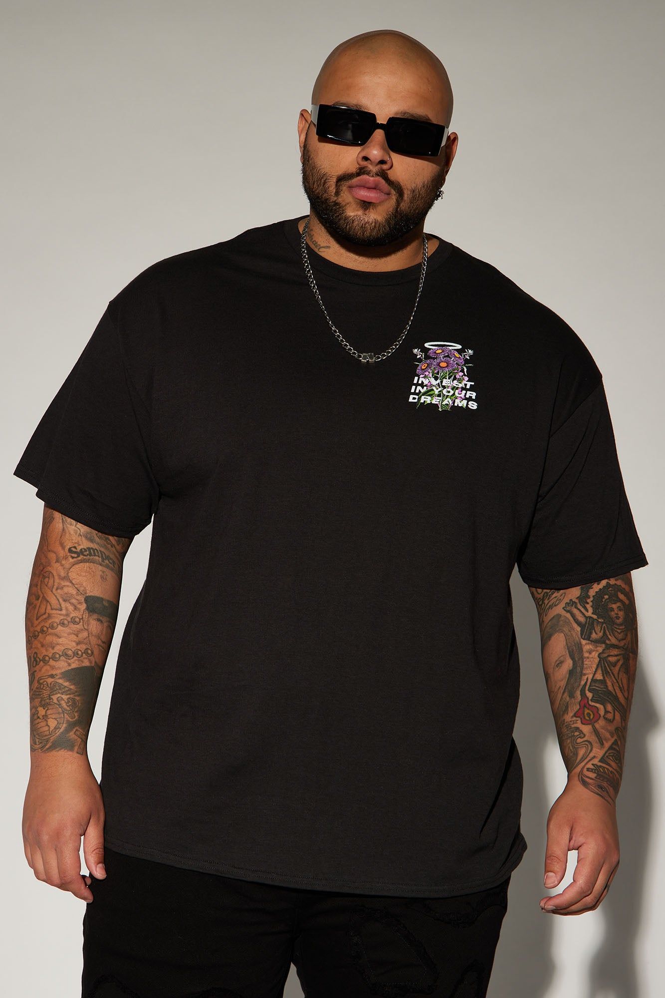 Invest In Your Dreams Short Sleeve Tee - Black sold by Fashion Nova product image thumbnail 5