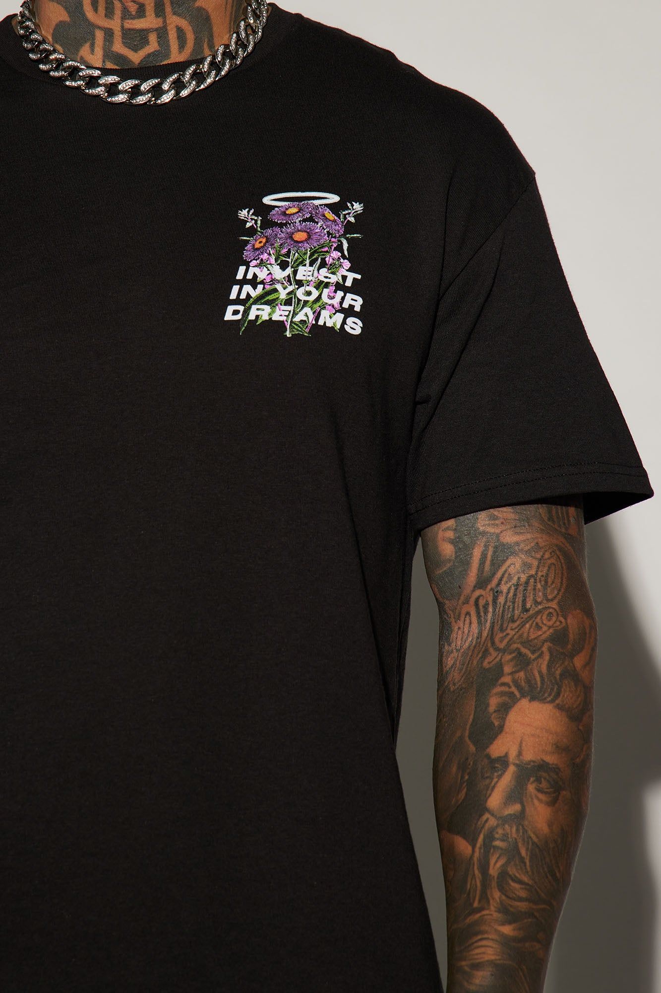 Invest In Your Dreams Short Sleeve Tee - Black sold by Fashion Nova product image thumbnail 3