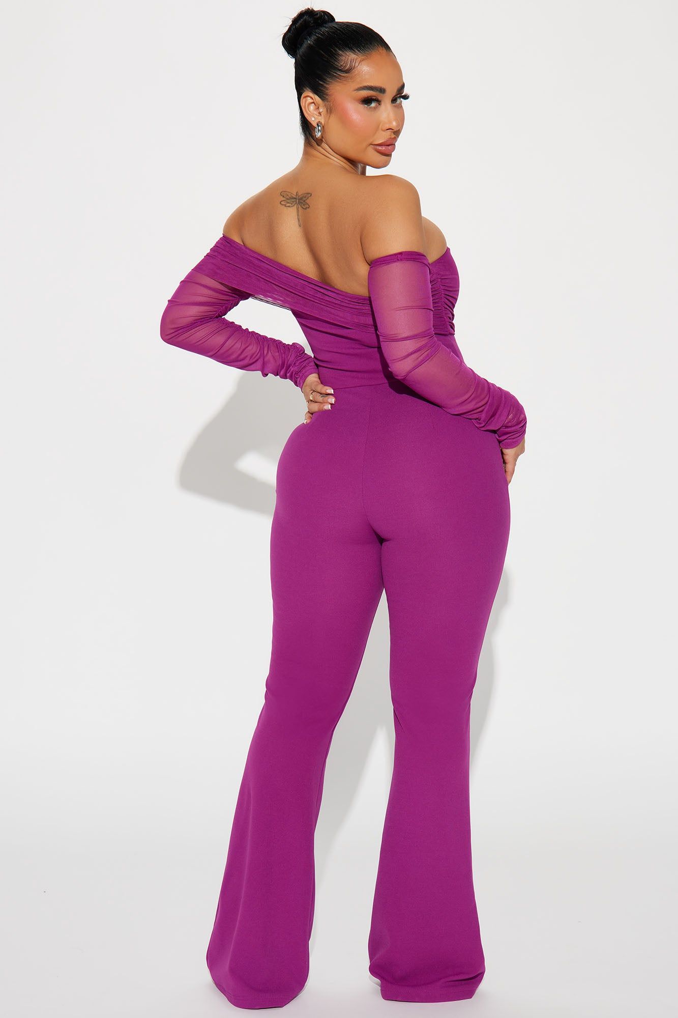 Pretty Date Jumpsuit - Magenta sold by Fashion Nova product image thumbnail 3