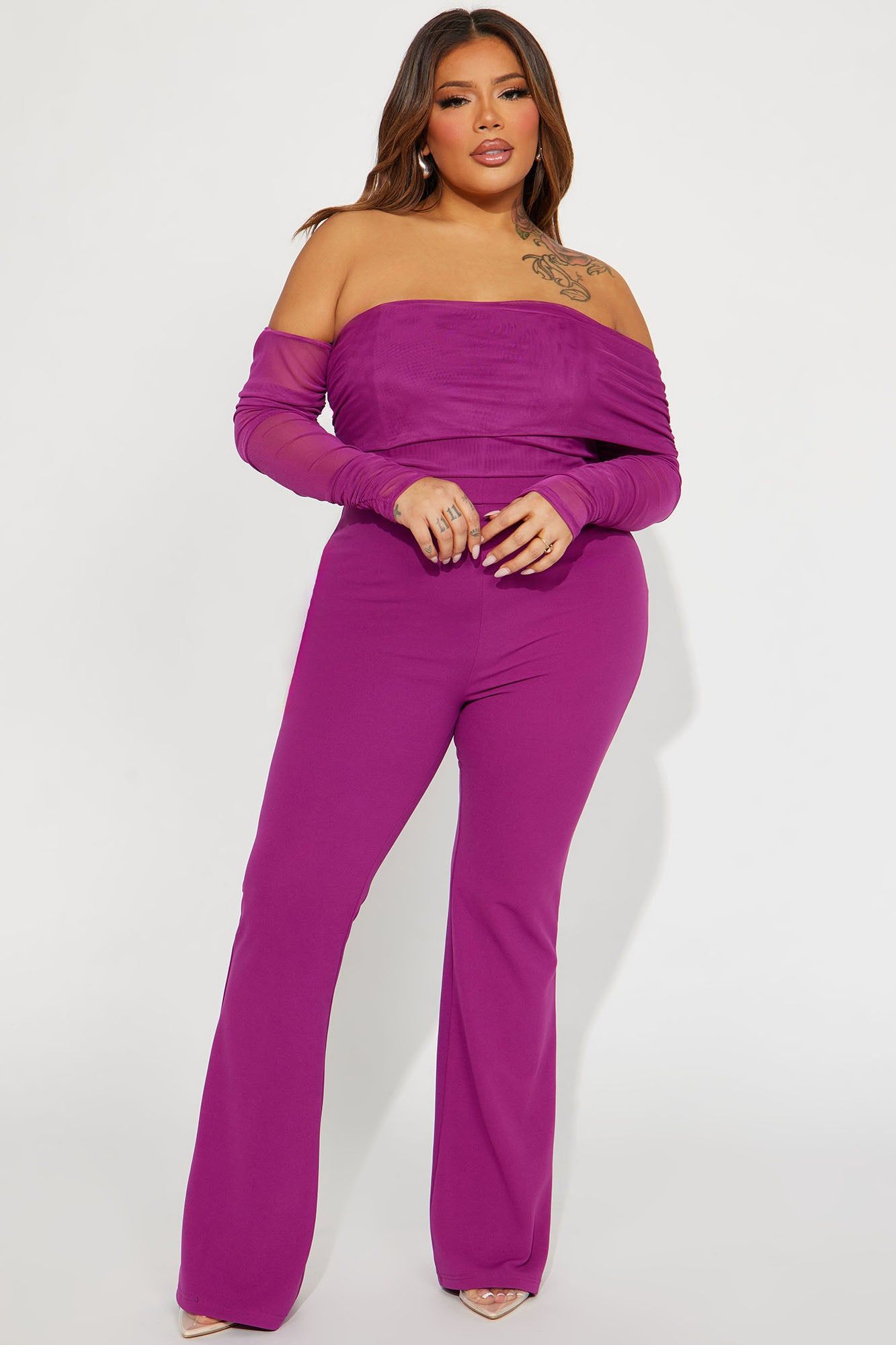 Pretty Date Jumpsuit - Magenta sold by Fashion Nova product image thumbnail 4