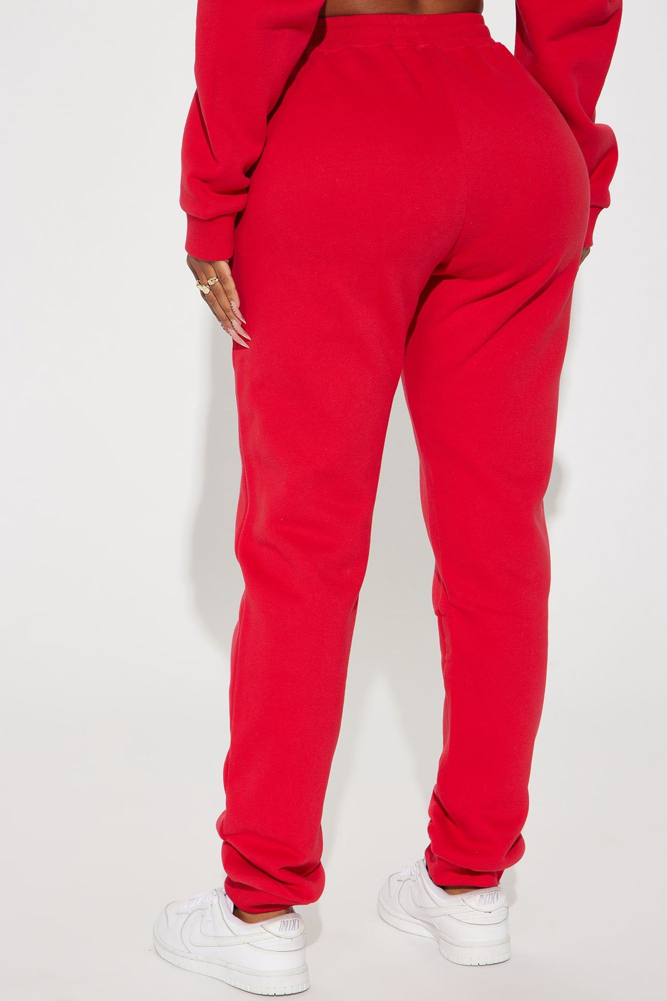 Vibin' & Thrivin' Puff Print Jogger - Red sold by Fashion Nova product image thumbnail 3