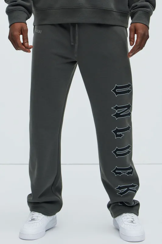 Unlucky Sweatpant - Black sold by Fashion Nova