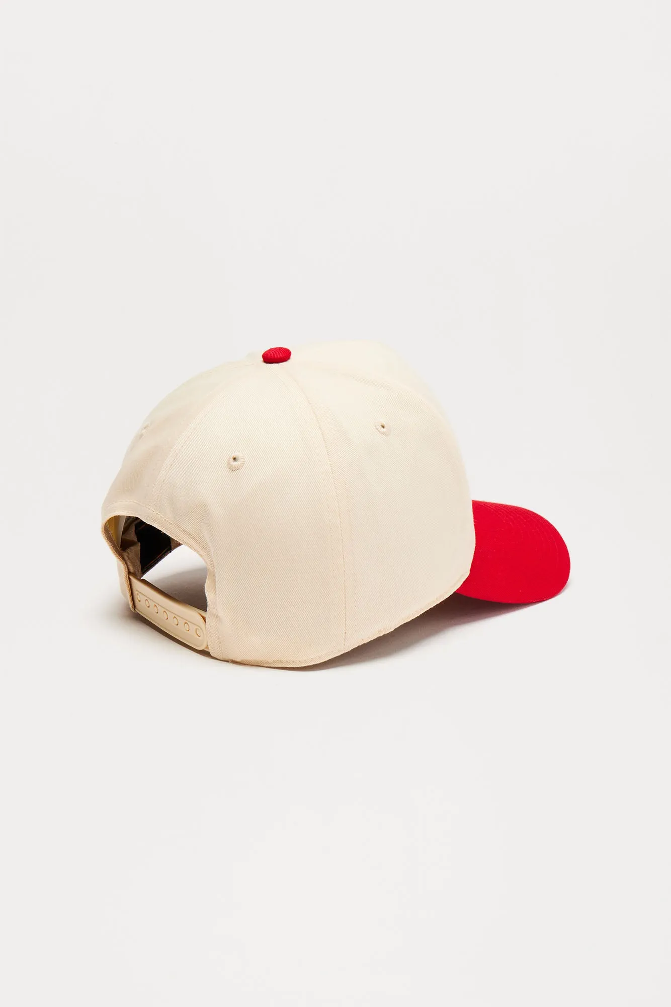 Put It On My Boyfriends Tab Hat - Red/combo sold by Fashion Nova product image thumbnail 4