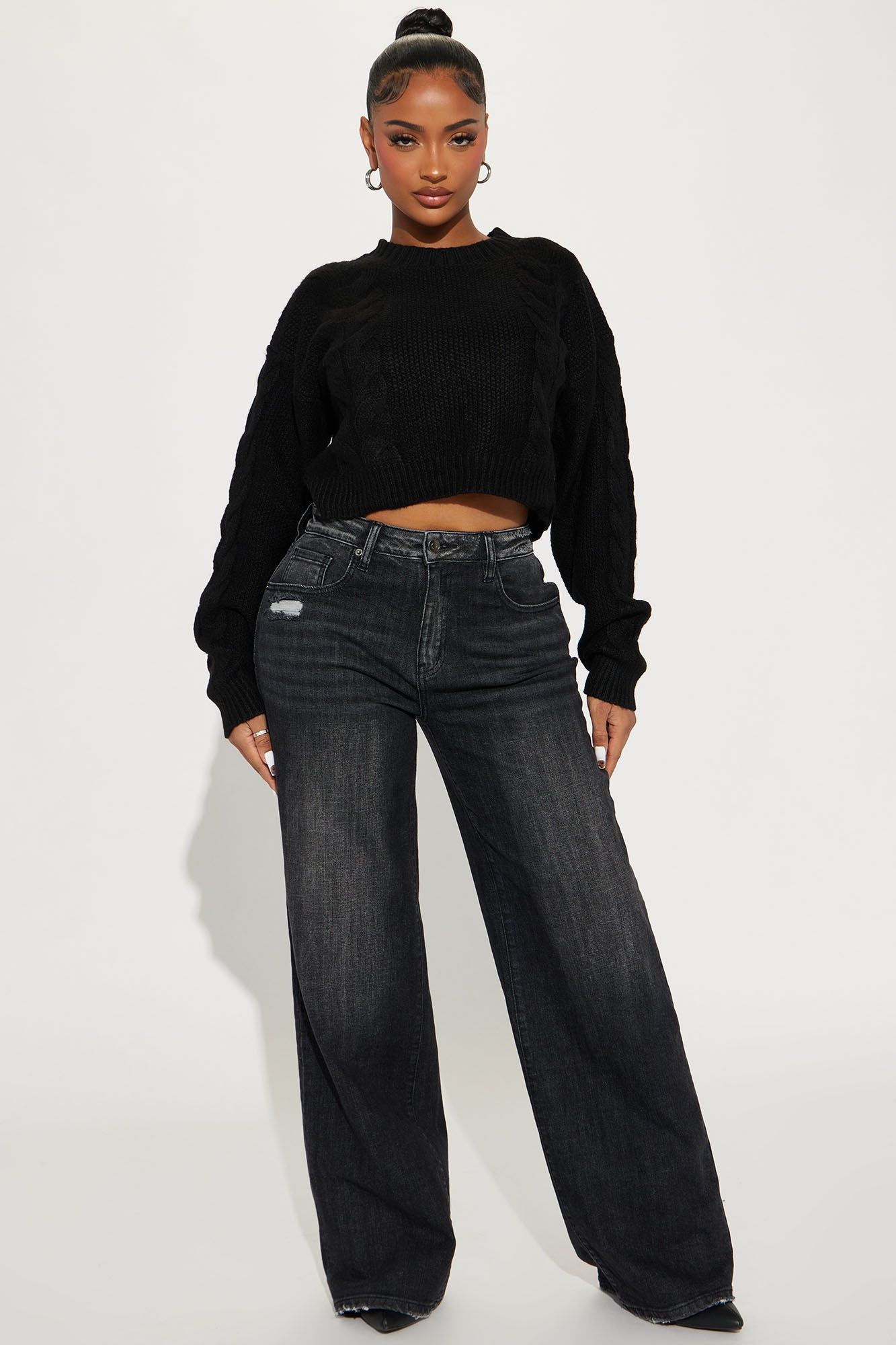 Cassidy Sweater - Black sold by Fashion Nova product image thumbnail 2
