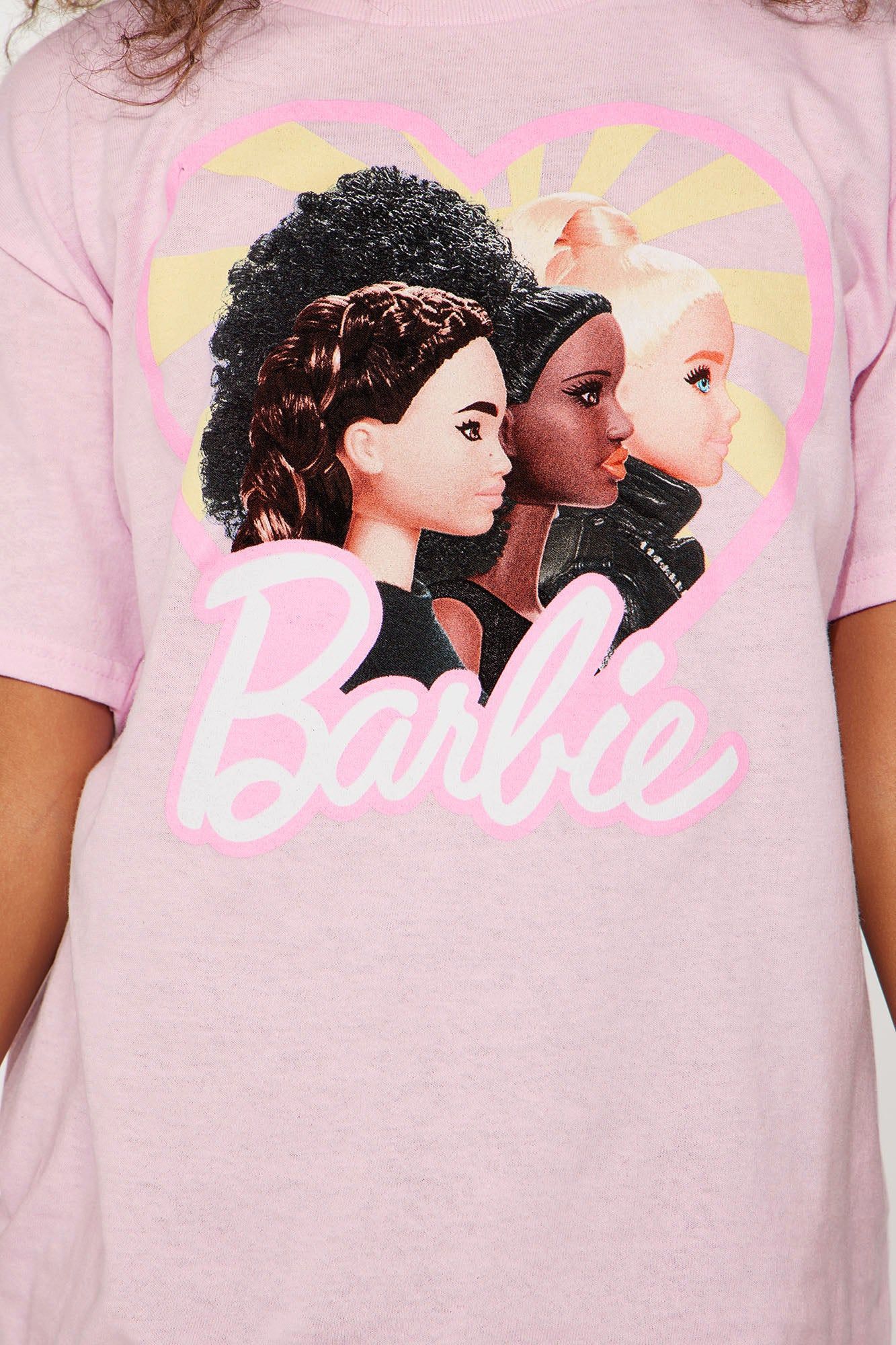 Mini Barbie Love My Squad Short Sleeve Tee - Pink sold by Fashion Nova product image thumbnail 3