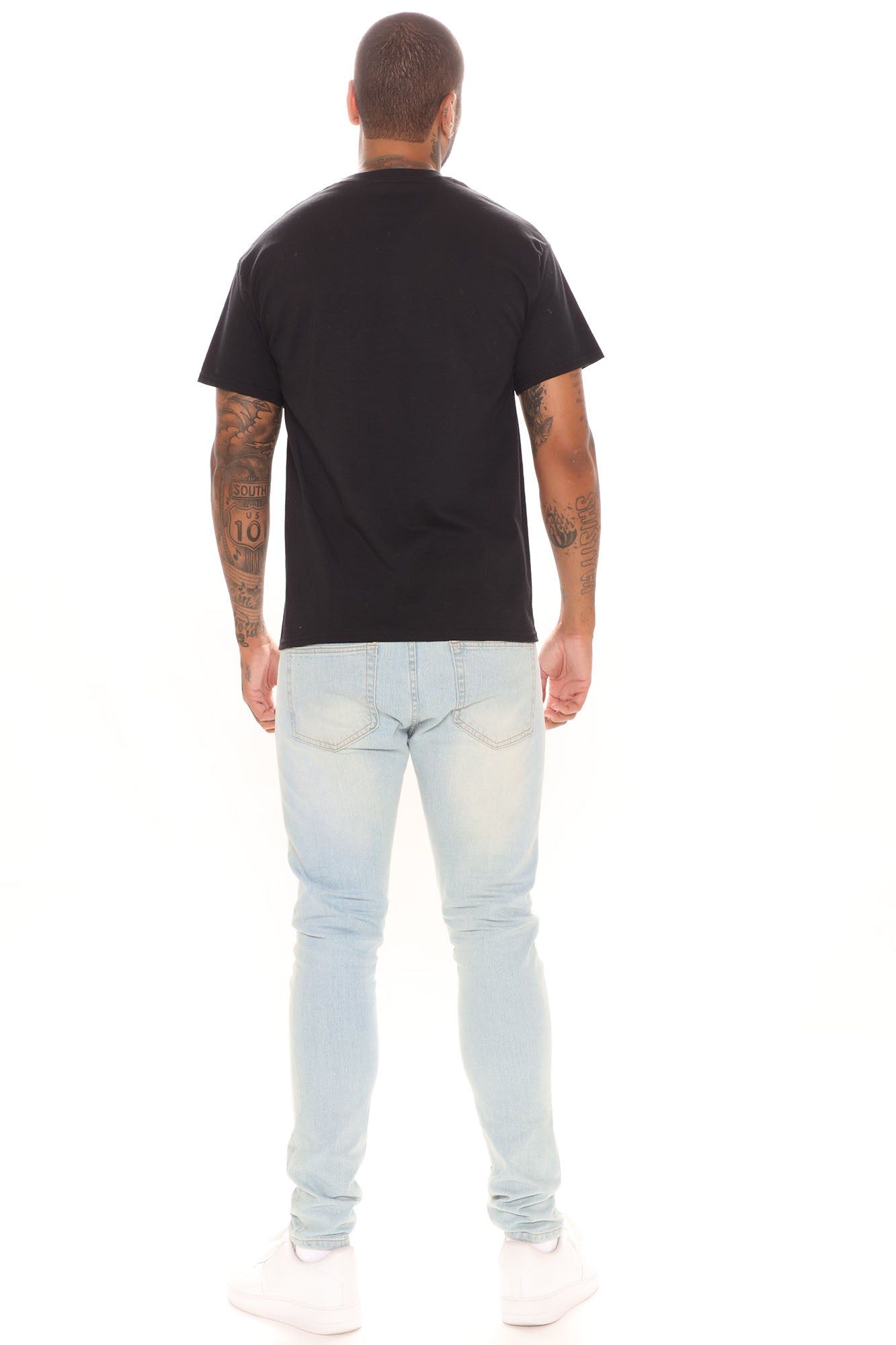 Money Gold Around Me Short Sleeve Tee - Black sold by Fashion Nova product image thumbnail 5