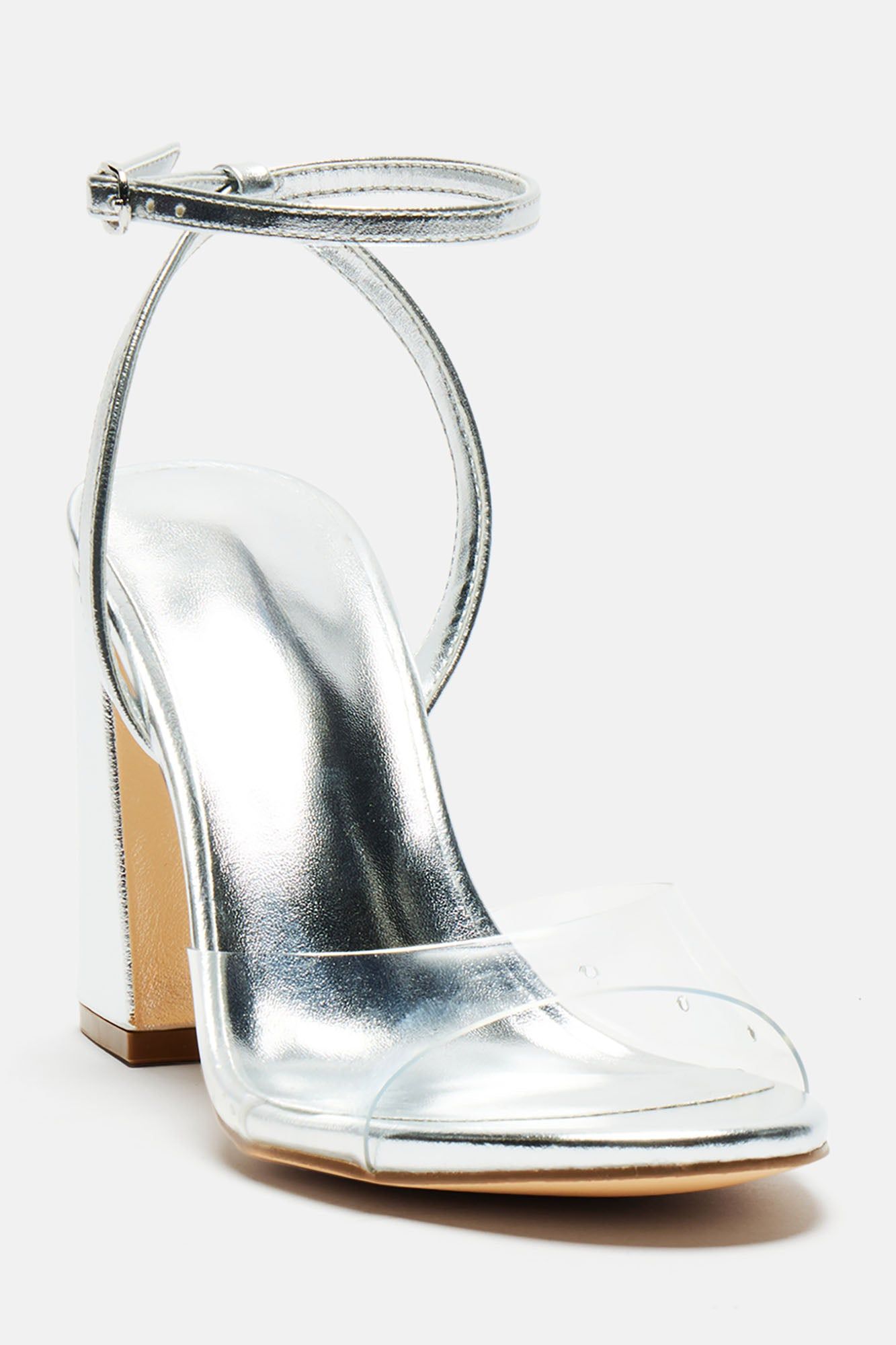 Keeping Up With You Heels - Silver sold by Fashion Nova product image thumbnail 2