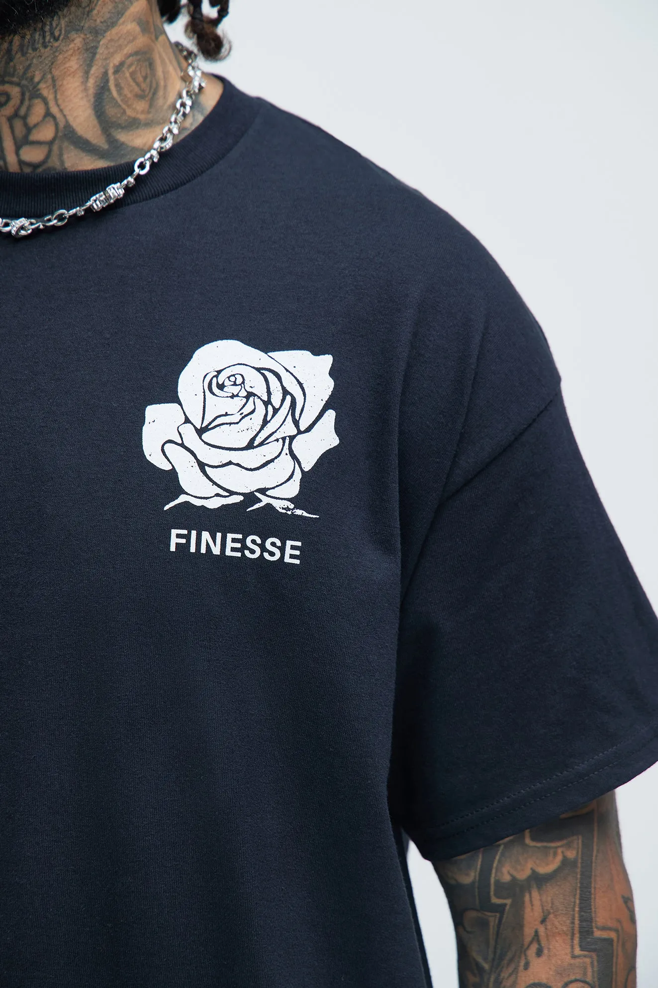 Finesse Forever Oversized Short Sleeve Tee - Black sold by Fashion Nova product image thumbnail 5