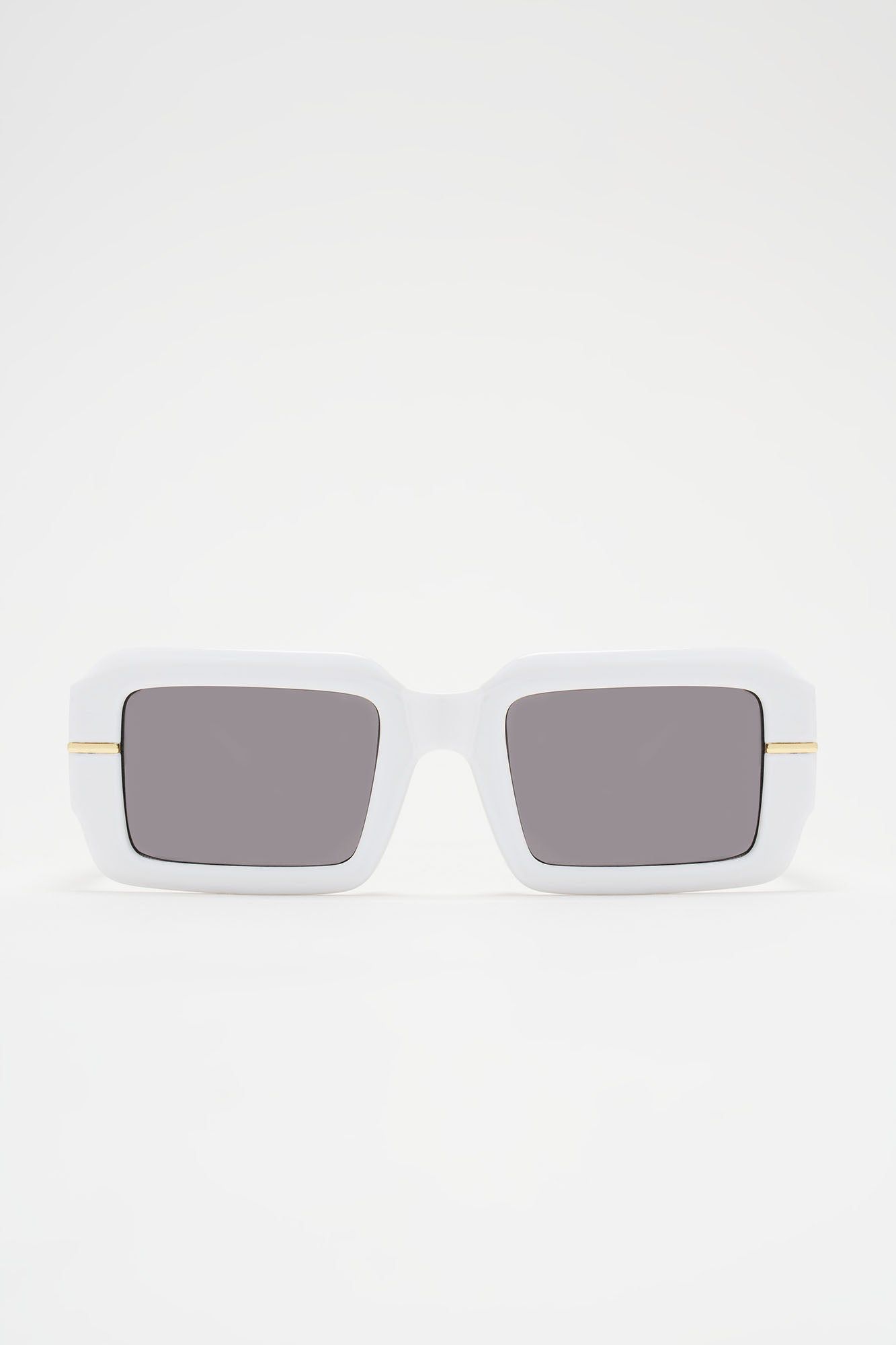 I'm Done With You Sunglasses - White sold by Fashion Nova product image thumbnail 3