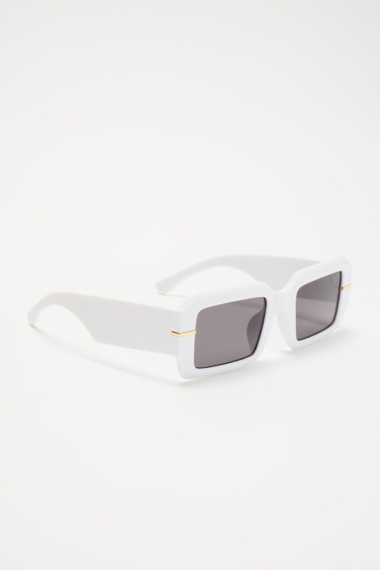 I'm Done With You Sunglasses - White sold by Fashion Nova product image thumbnail 4
