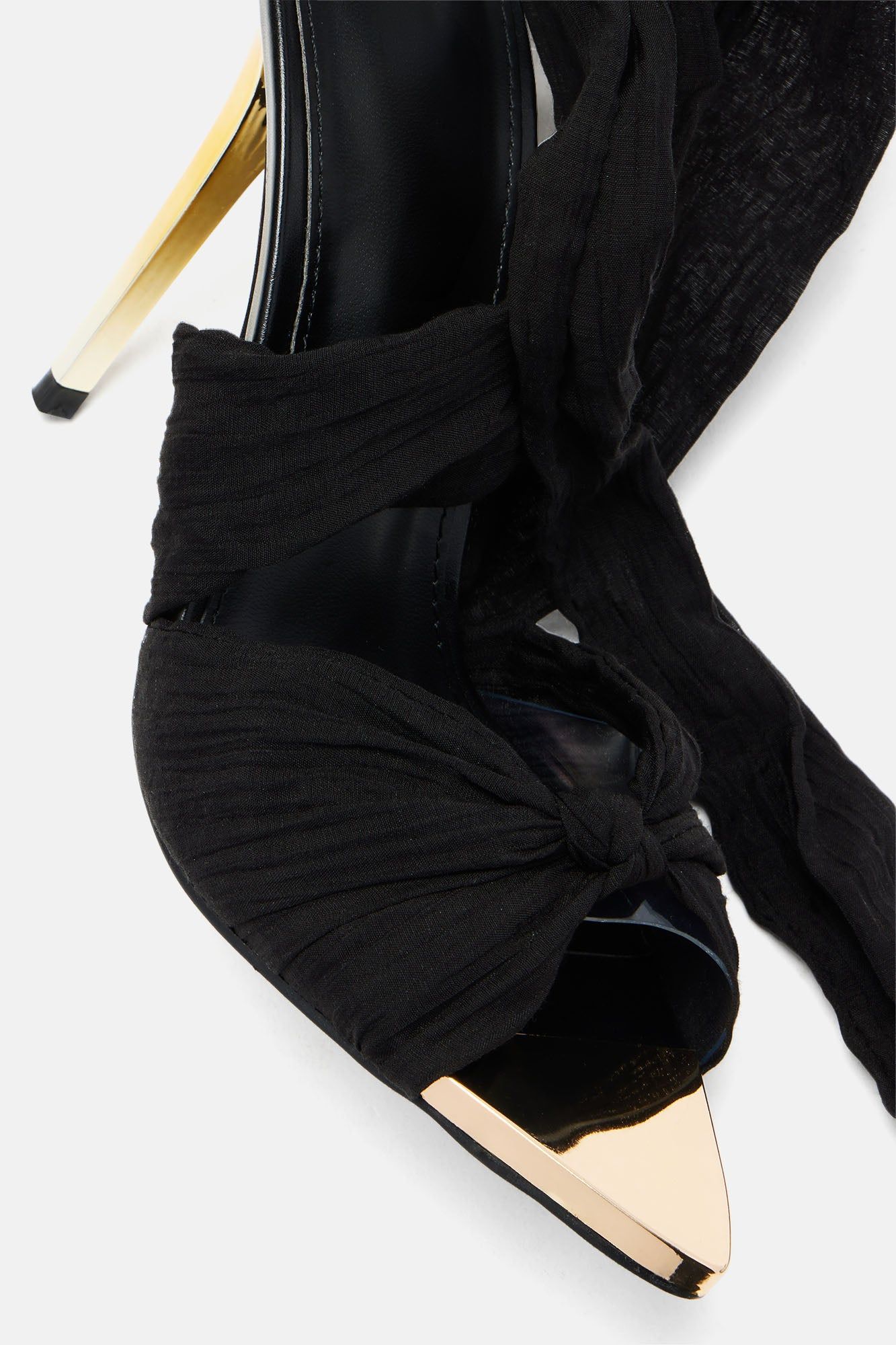 Wrapped In You Heels - Black sold by Fashion Nova product image thumbnail 5