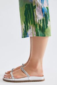 It's A Must Flat Sandals - Silver sold by Fashion Nova