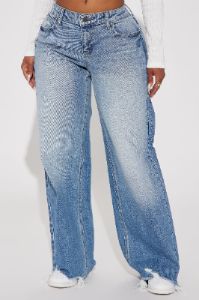 Dahlia Baggy Jeans - Medium Wash sold by Fashion Nova