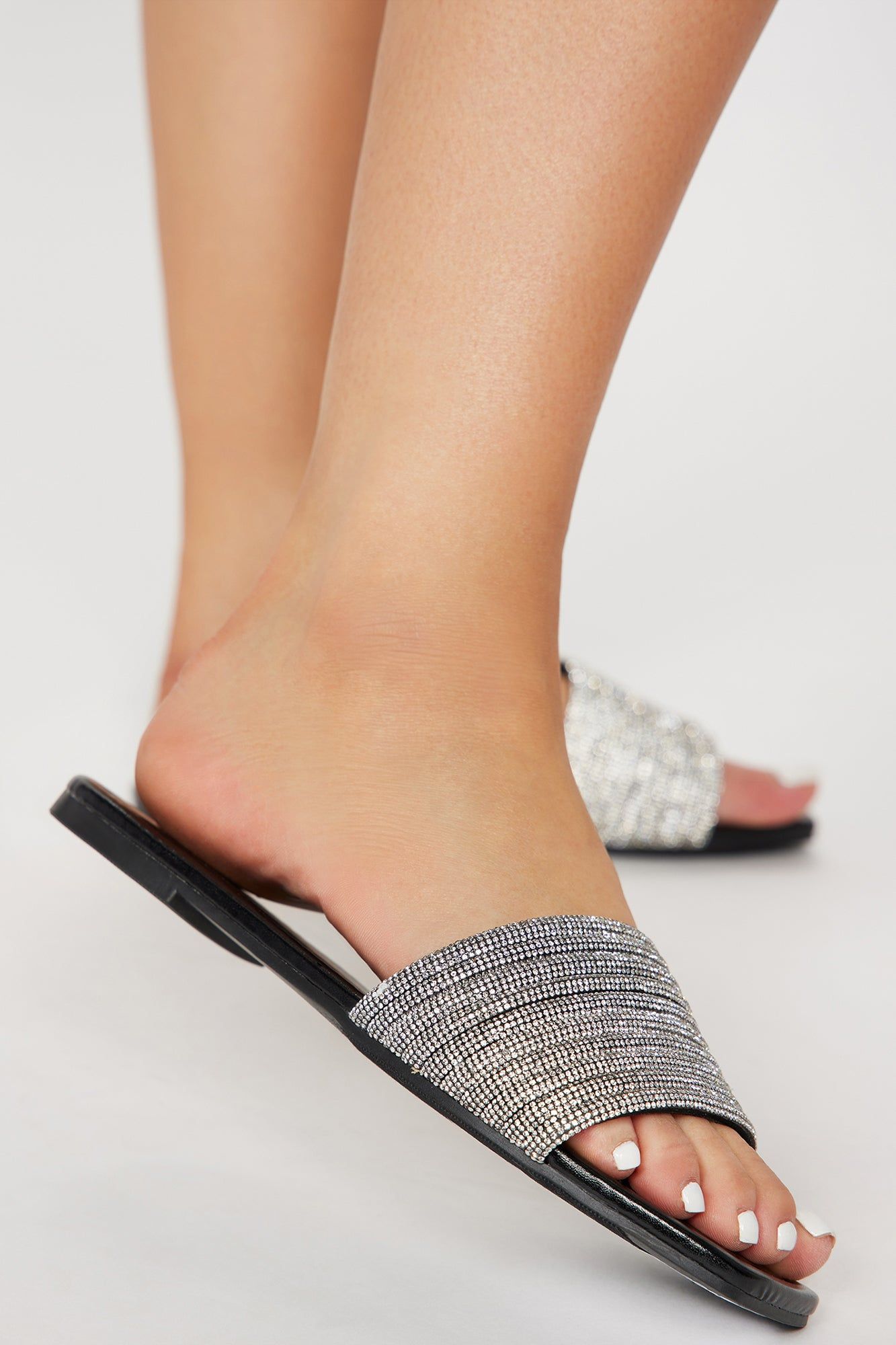 Catch You Later Flat Sandals - Black sold by Fashion Nova product image thumbnail 3