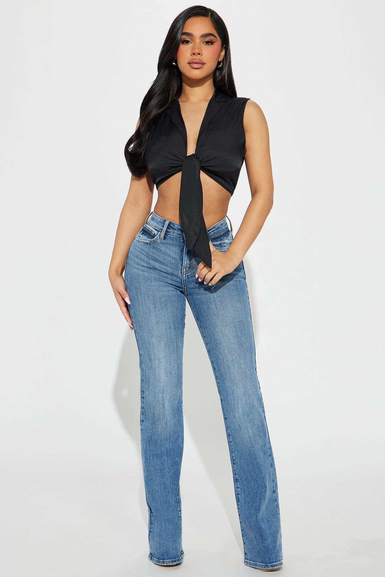 Riya Blouse Top - Black sold by Fashion Nova product image thumbnail 2