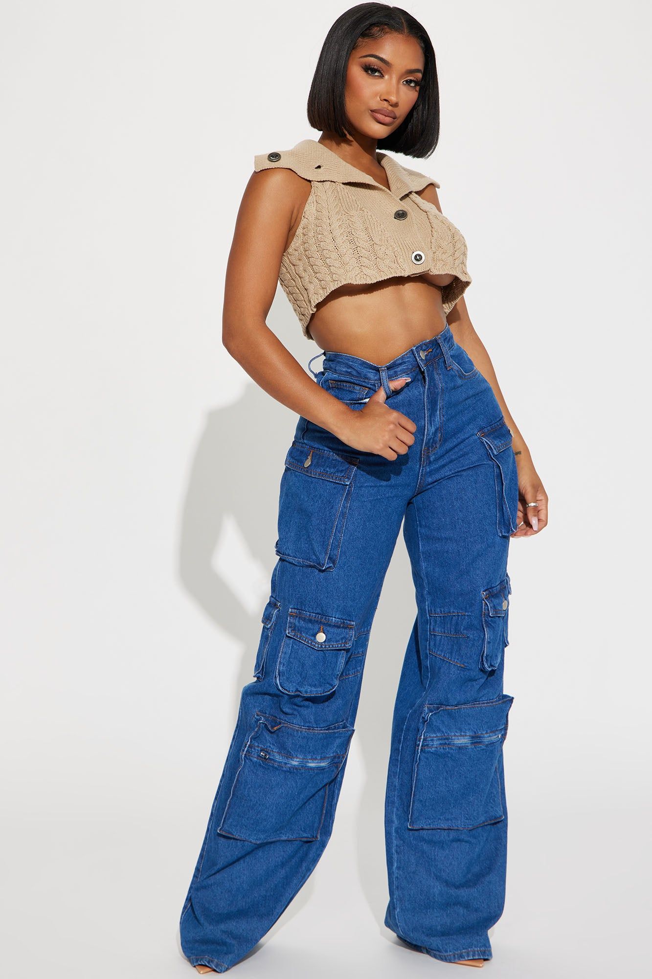 Love Flush Sweater Top - Oatmeal sold by Fashion Nova product image thumbnail 2