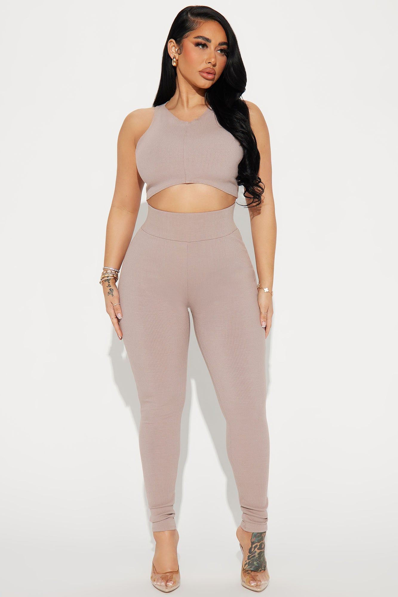 Chelsea Snatched Top - Sand sold by Fashion Nova