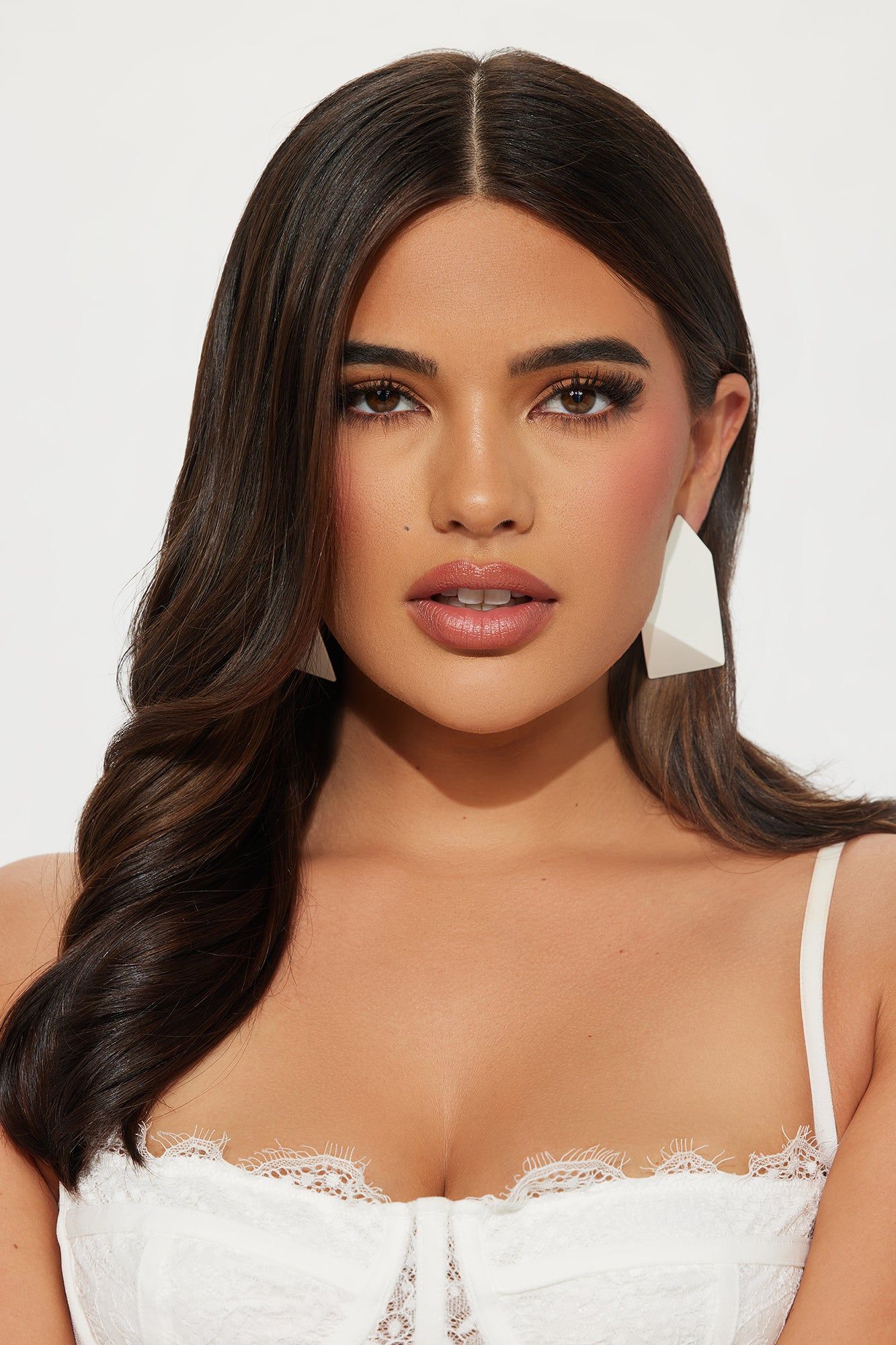 Make It Right Earrings - White sold by Fashion Nova product image thumbnail 2