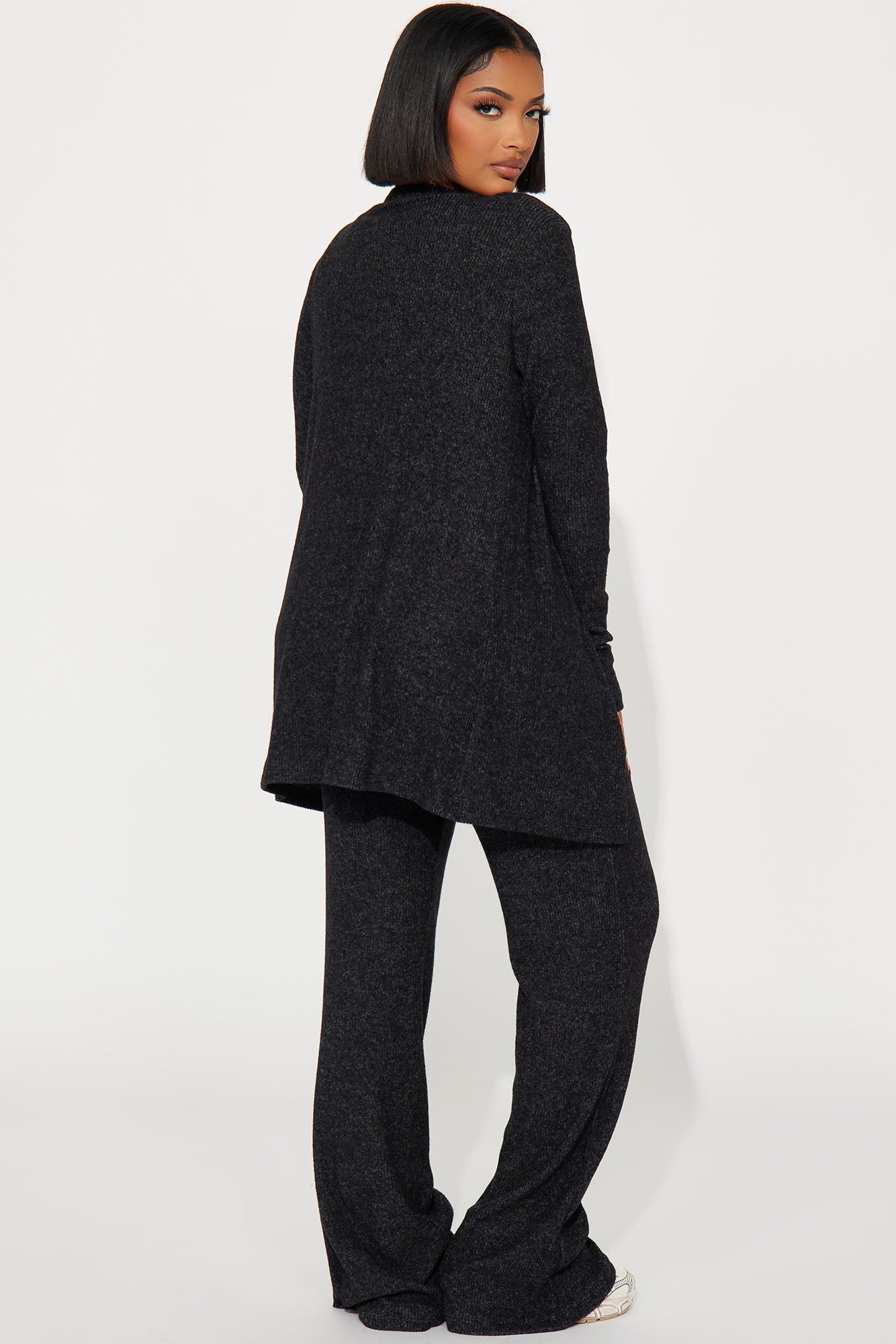 Calm N Cozy 3 Piece Pant Set - Black sold by Fashion Nova product image thumbnail 3