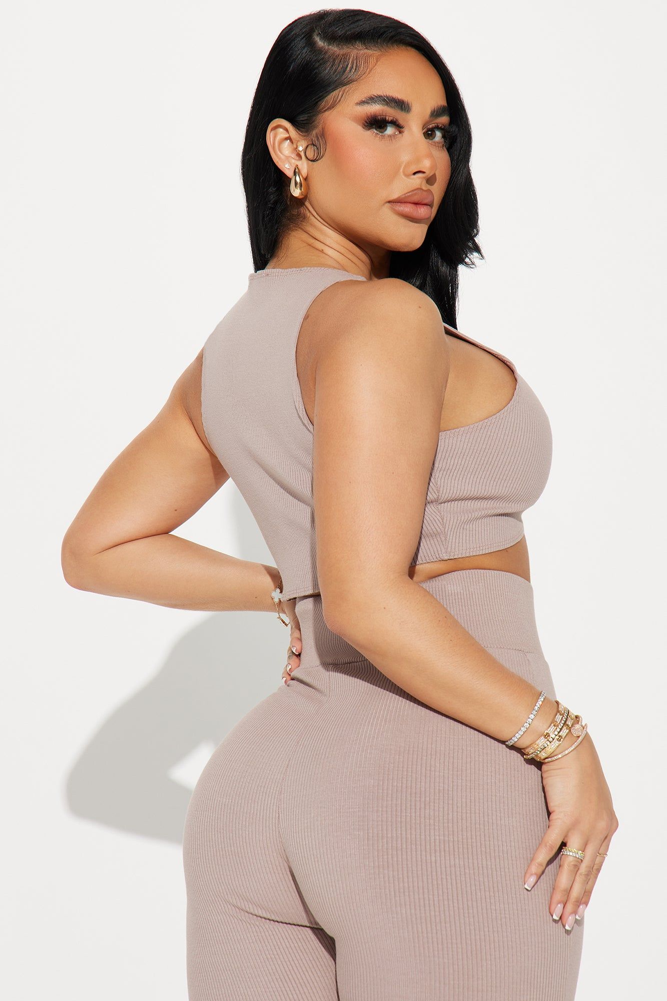 Chelsea Snatched Top - Sand sold by Fashion Nova product image thumbnail 3