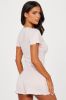 Time For Bed Ribbed PJ Romper Onesie - Pink sold by Fashion Nova