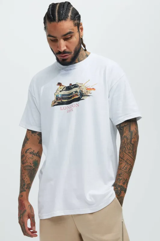 Top Boy Short Sleeve Tee - White sold by Fashion Nova