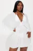 Shayna Cover Up Dress - White sold by Fashion Nova