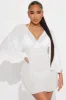 Shayna Cover Up Dress - White sold by Fashion Nova
