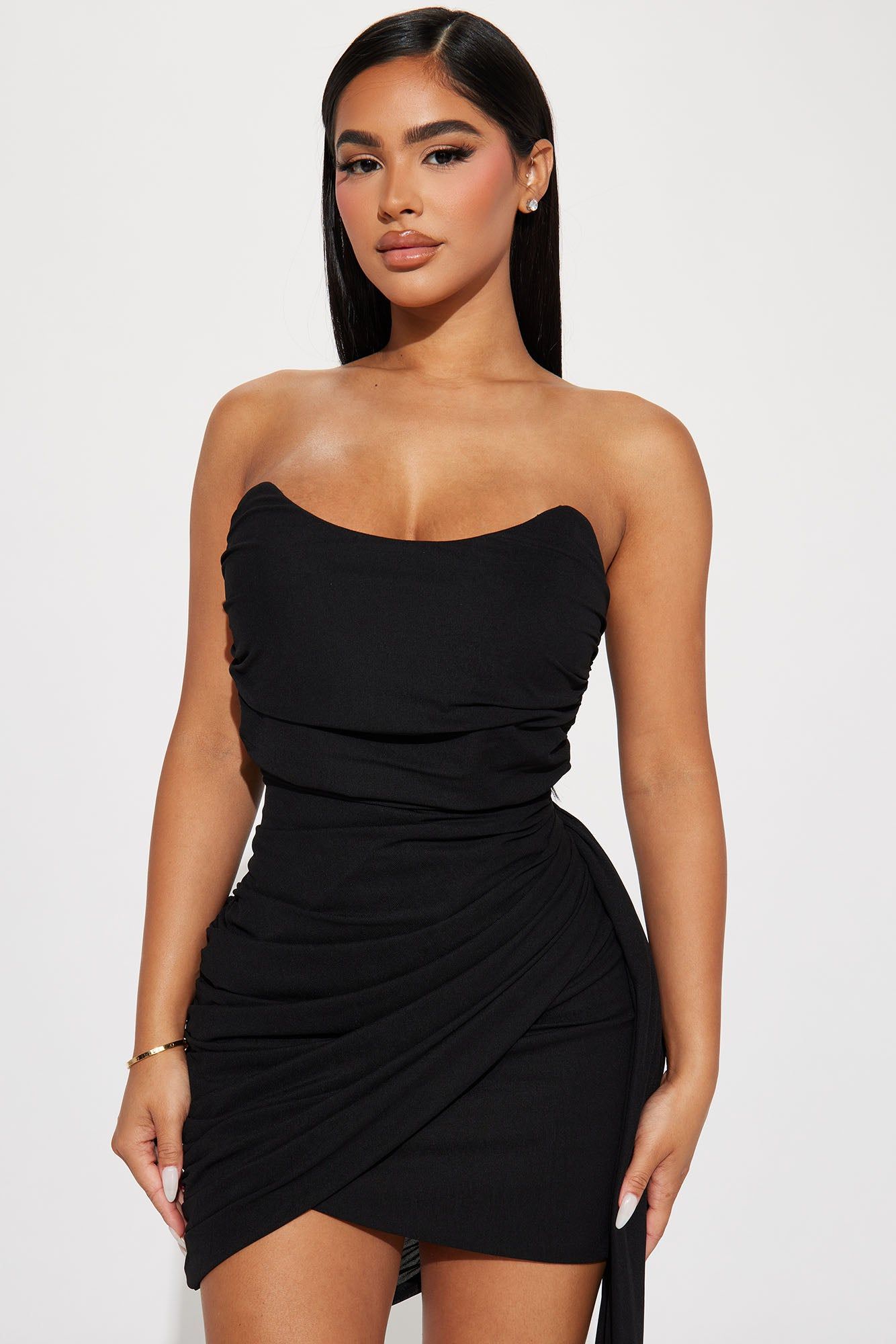 Liza Mesh Mini Dress - Black sold by Fashion Nova product image thumbnail 2