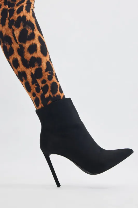 On One Condition Booties - Black sold by Fashion Nova