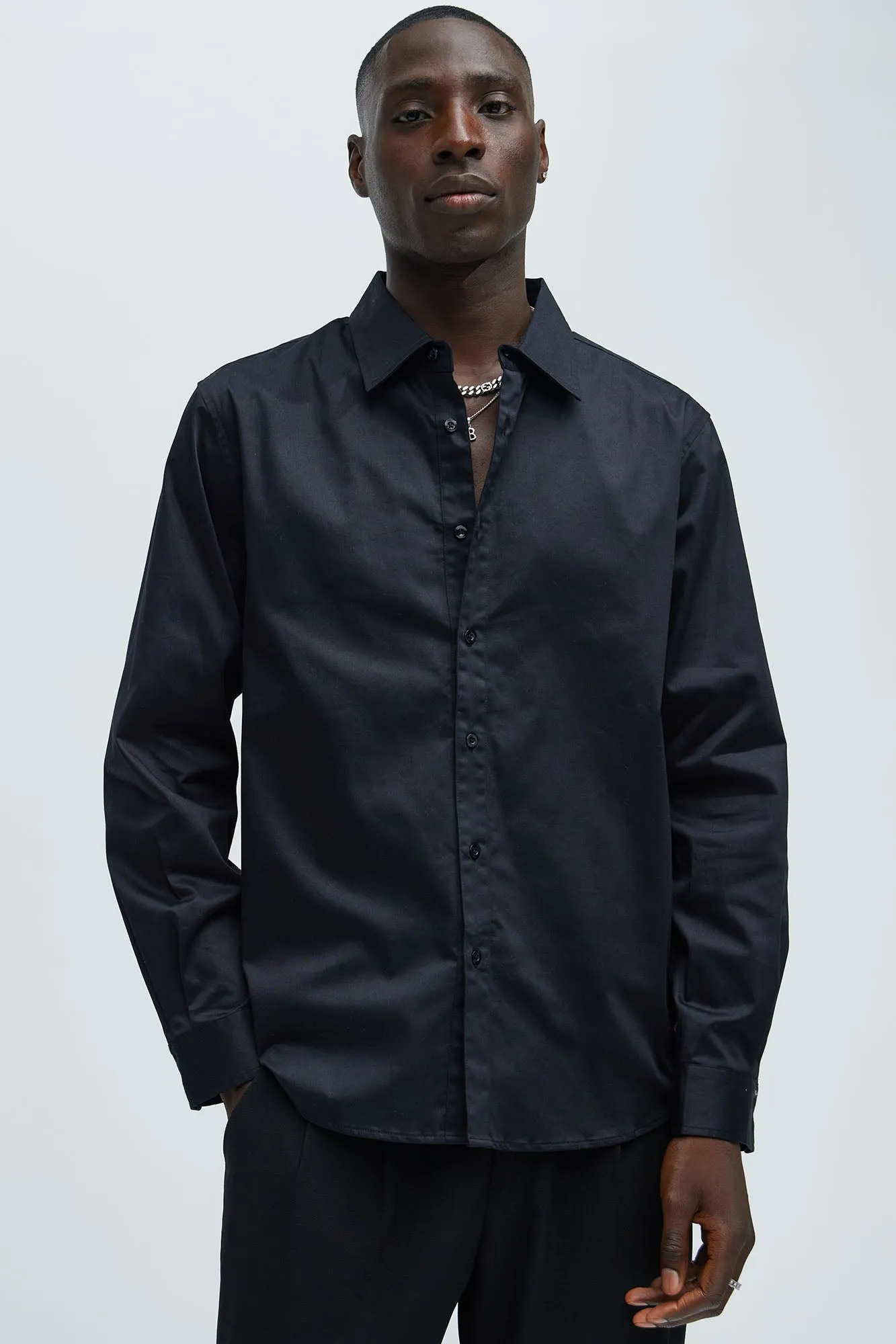 Tyrant Dress Shirt - Black sold by Fashion Nova