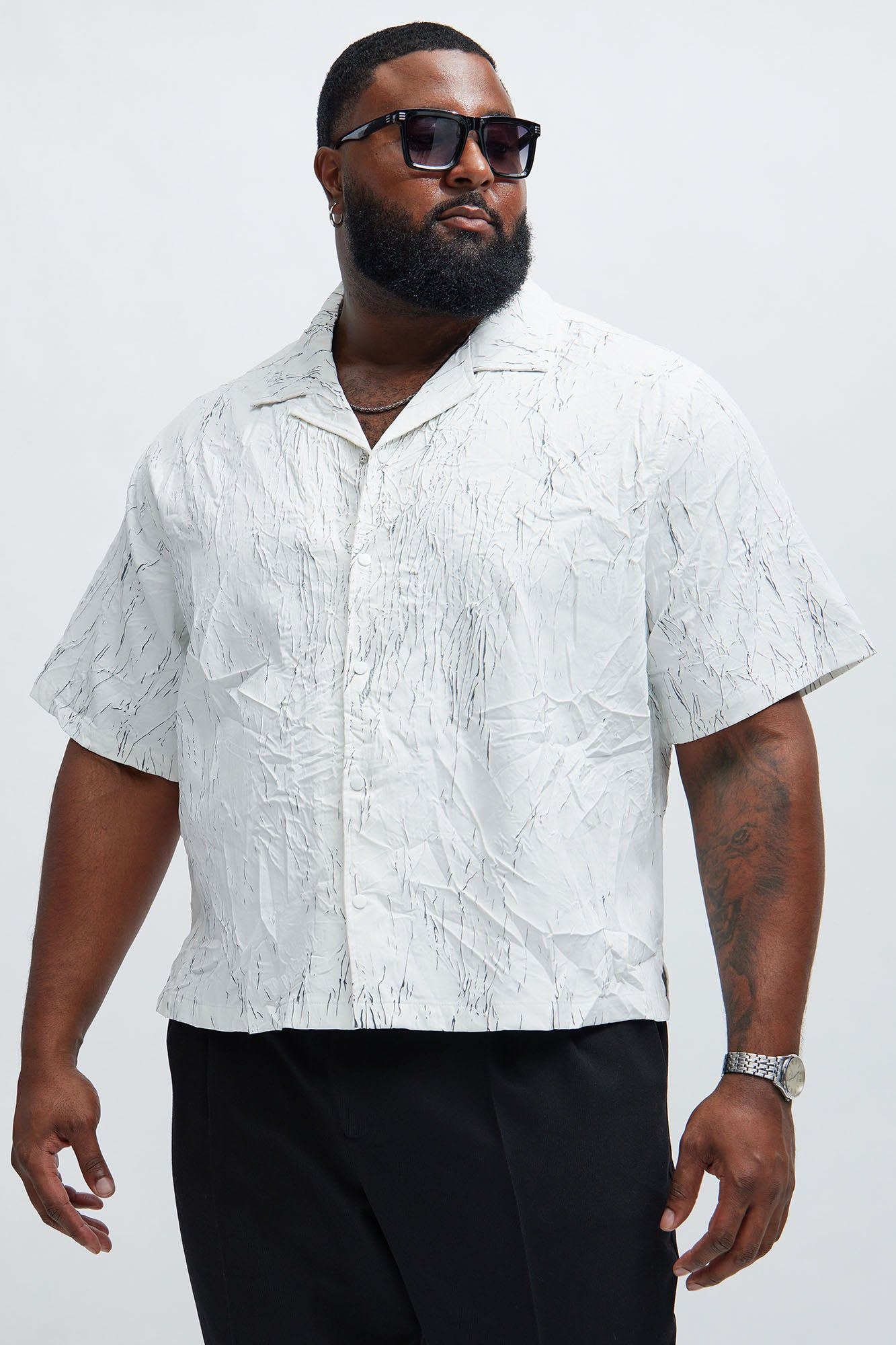 Martin Shirt - White sold by Fashion Nova product image thumbnail 5
