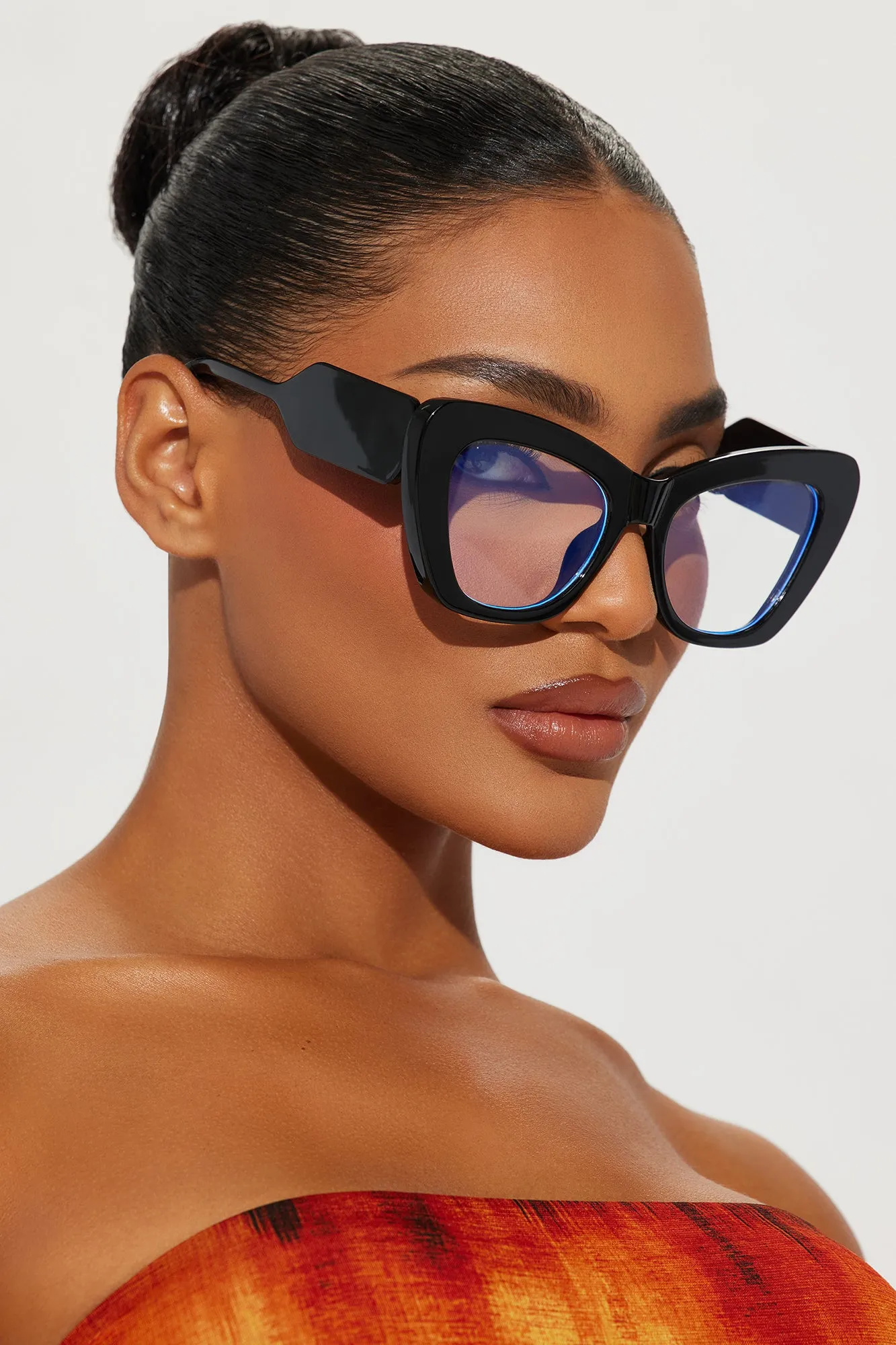 Working Overtime Sunglasses - Black sold by Fashion Nova product image thumbnail 2