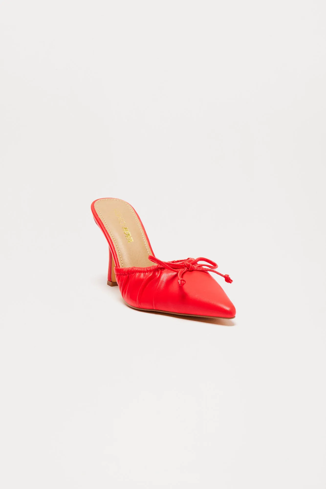 Lorelai Bow Pumps - Red sold by Fashion Nova product image thumbnail 3