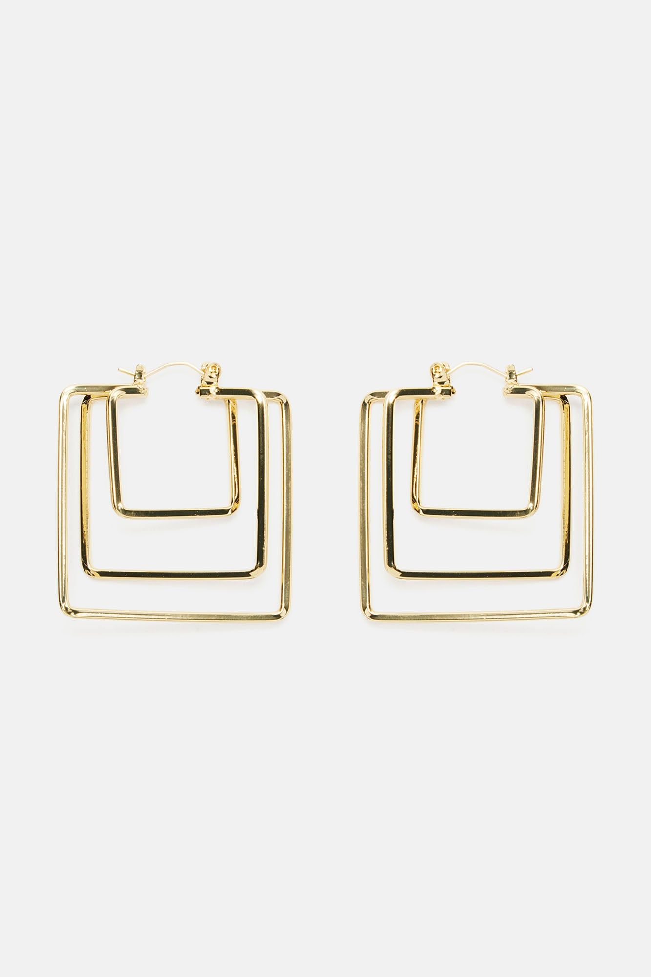 Turning The Page Earrings - Gold sold by Fashion Nova product image thumbnail 3