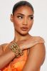 Bubbly Thoughts 2 Piece Bracelet Set - Gold sold by Fashion Nova