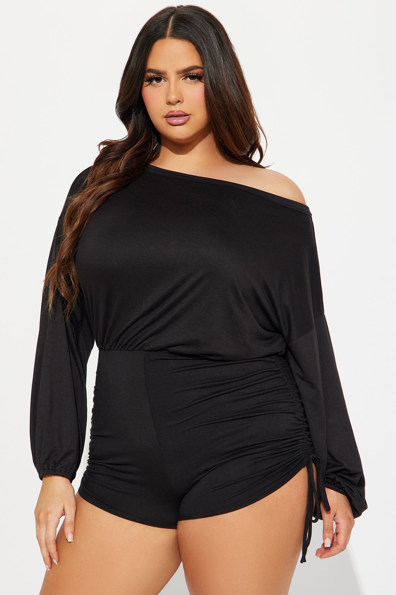 Always Casual Romper - Black sold by Fashion Nova product image thumbnail 4