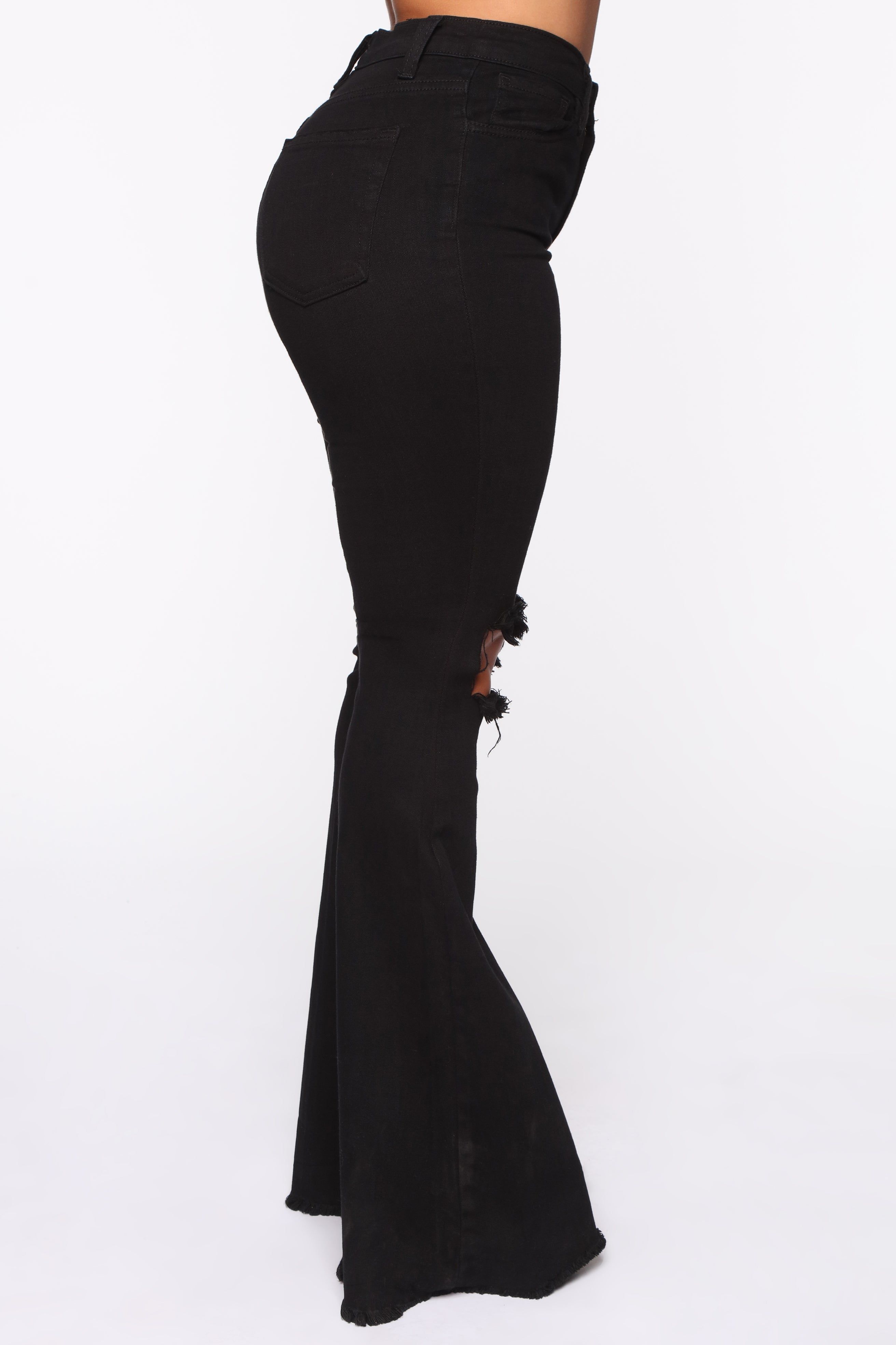 Dazed For Days Flare Jeans - Black sold by Fashion Nova product image thumbnail 3