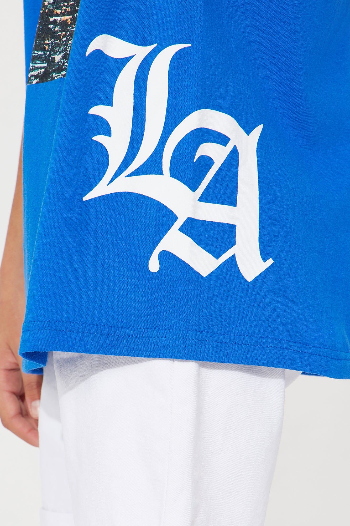 Mini LA Skyline Tee - Royal sold by Fashion Nova product image thumbnail 4