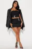 Best of The Best Belted Skirt Set - Black sold by Fashion Nova