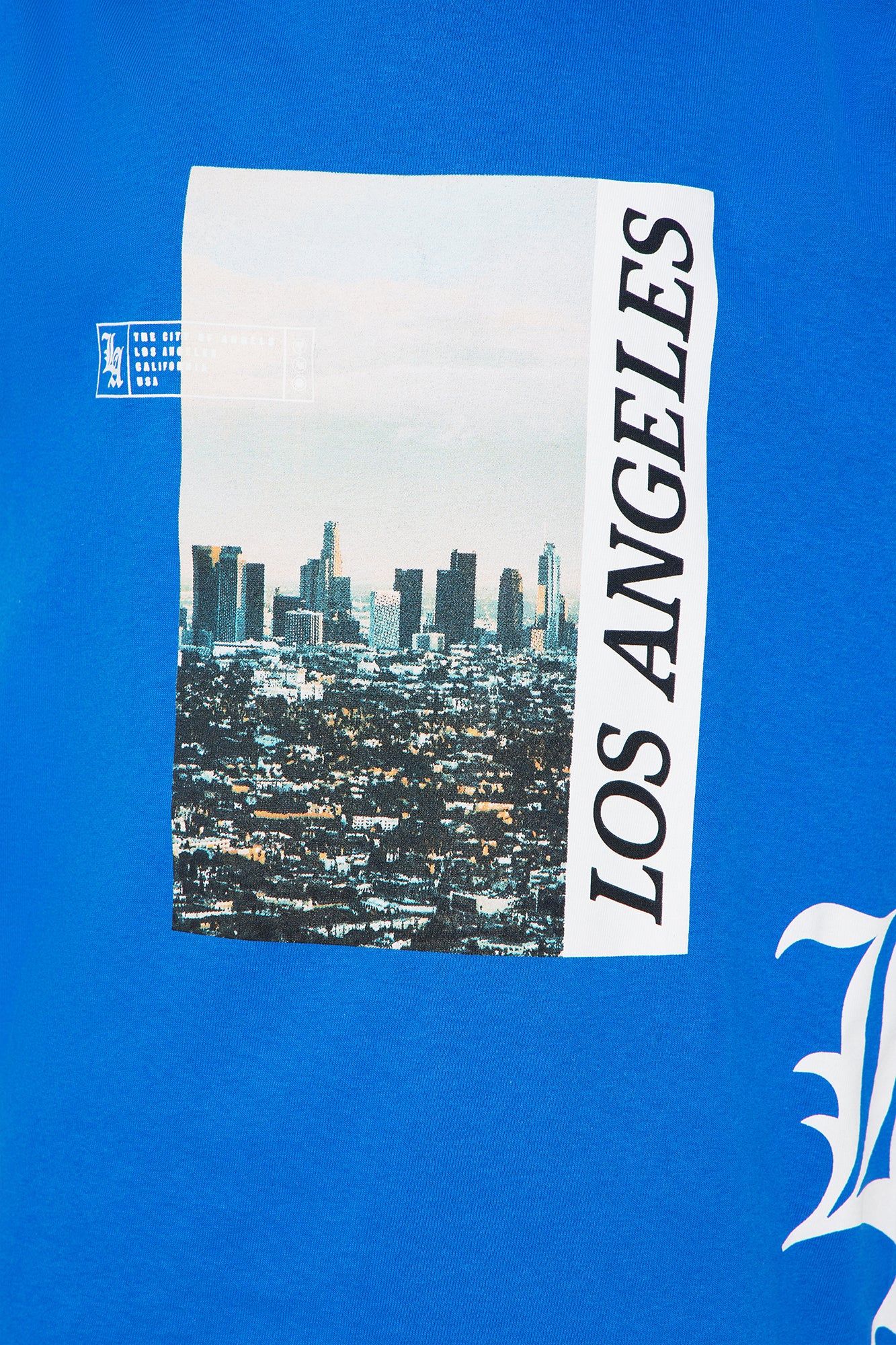 Mini LA Skyline Tee - Royal sold by Fashion Nova product image thumbnail 2