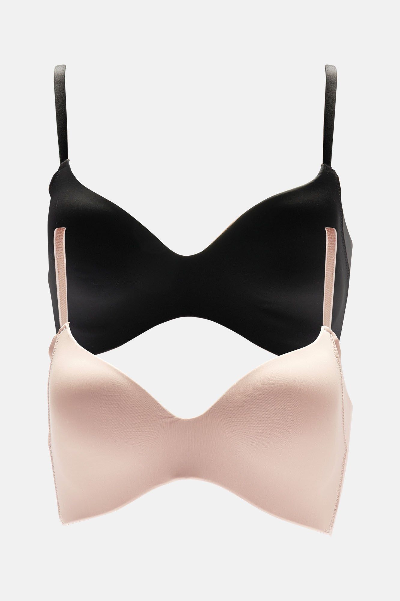 Oh So Smooth 2 Pack Smoothing Bra - Caffe sold by Fashion Nova