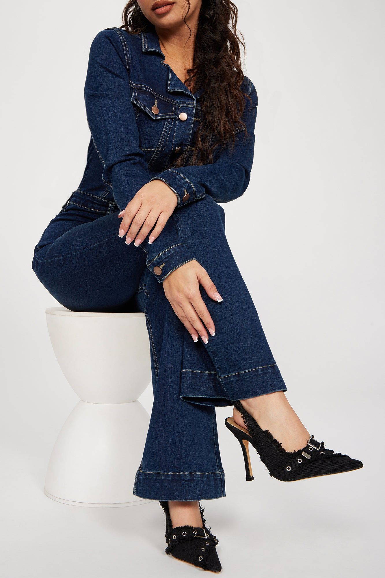 Keep You Wanting More Pumps - Black sold by Fashion Nova