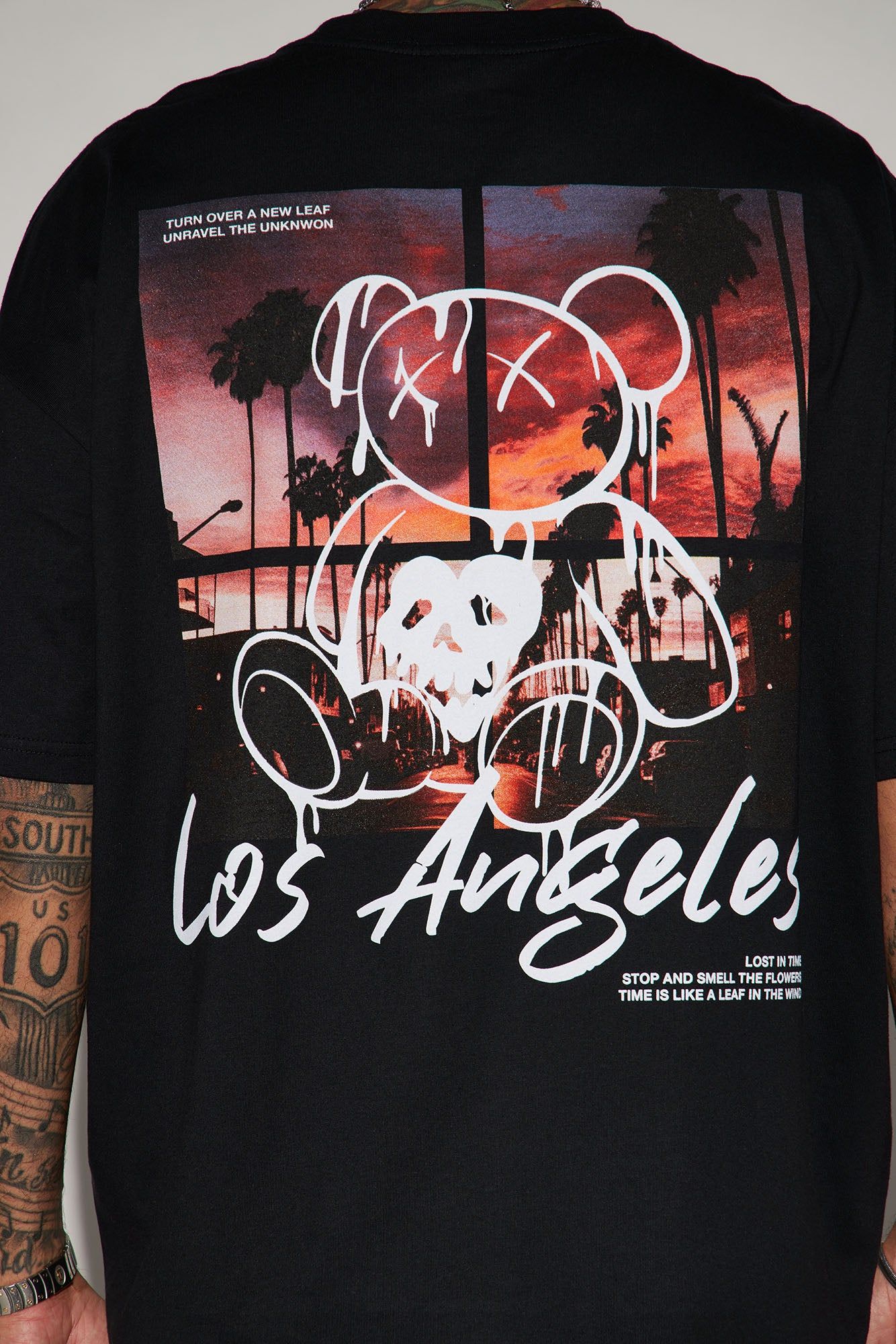 Summer In LA Oversized Short Sleeve Tee - Black sold by Fashion Nova product image thumbnail 5