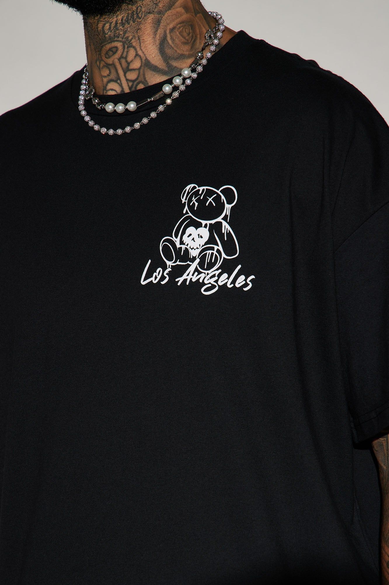 Summer In LA Oversized Short Sleeve Tee - Black sold by Fashion Nova product image thumbnail 3