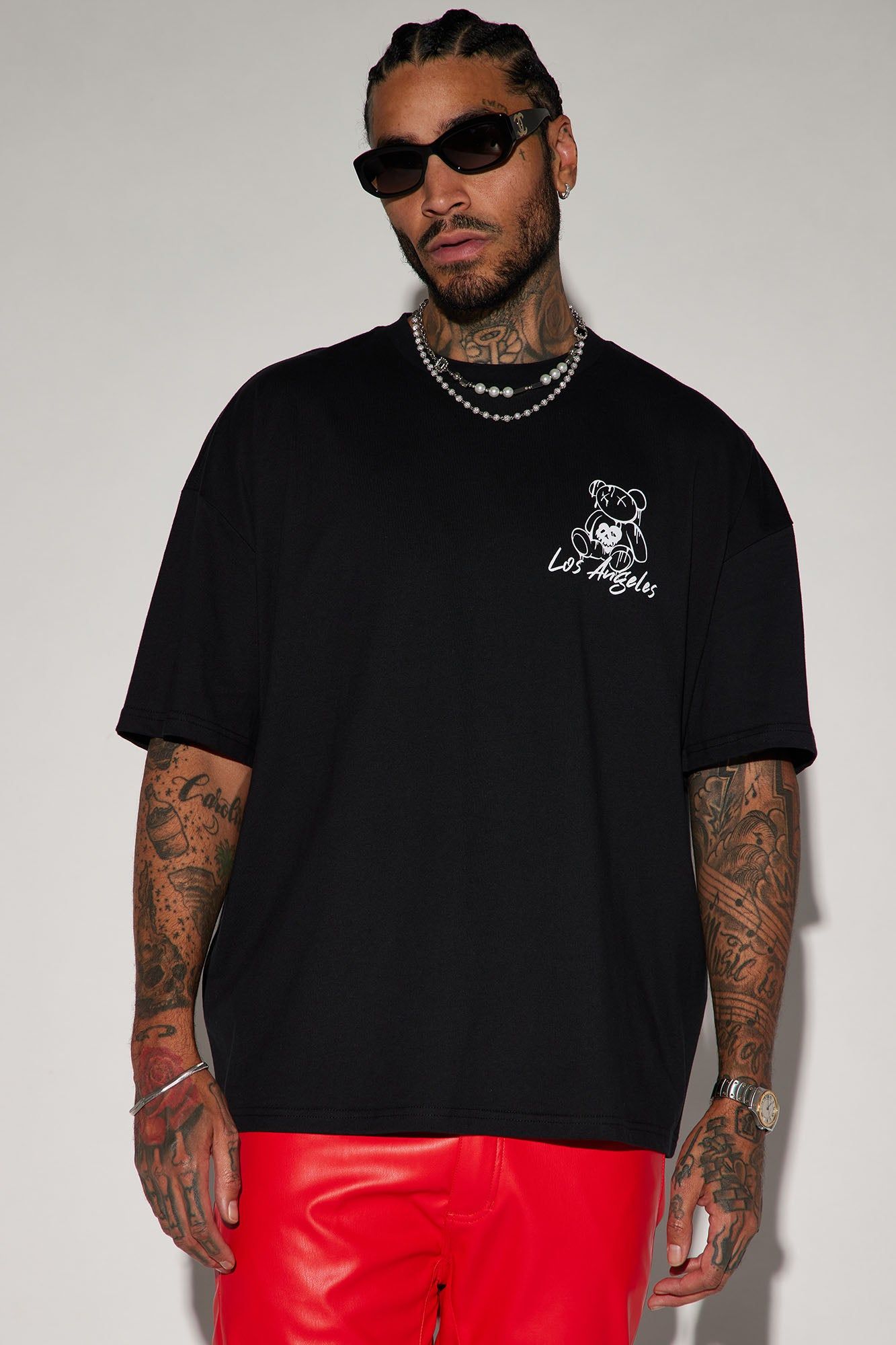 Summer In LA Oversized Short Sleeve Tee - Black sold by Fashion Nova product image thumbnail 4